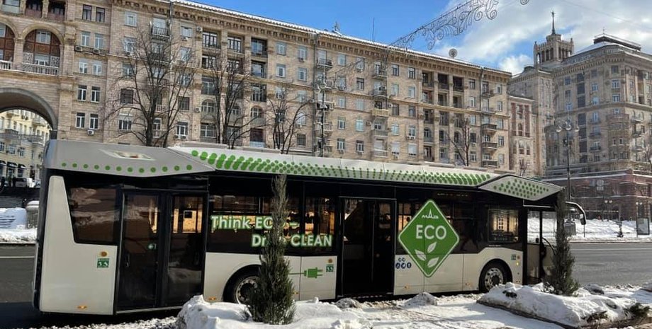 электробус, киев, тестирование, автобус