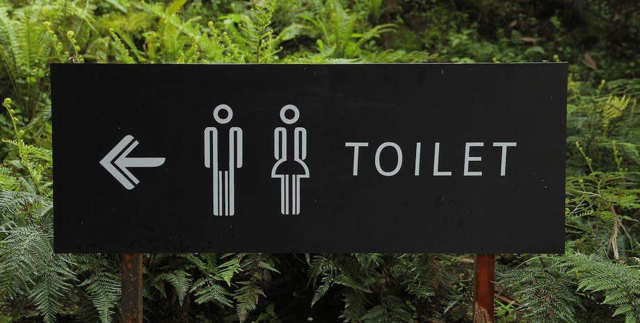 Туалет, WC, туалет в супермаркете, туалет в магазине,