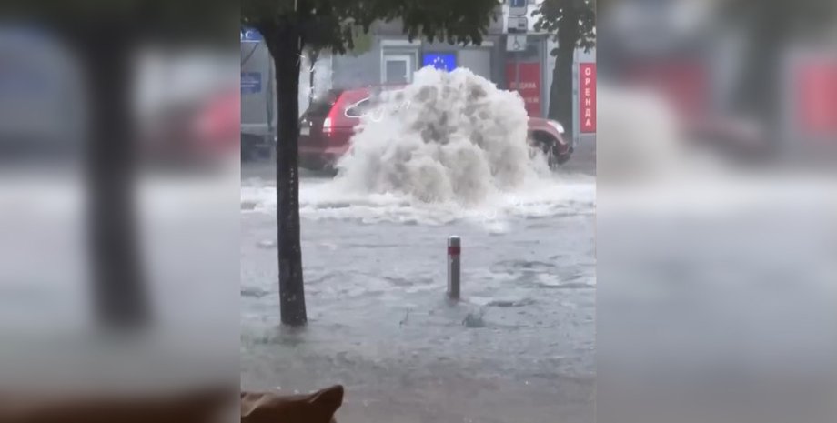 Ливень в Киеве, Киев ливень 15 июня, Киев дождь 15 июня, Киев наводнение 15 июня, Киев чрезвычайное происшествие, Киев непогода 15 июня