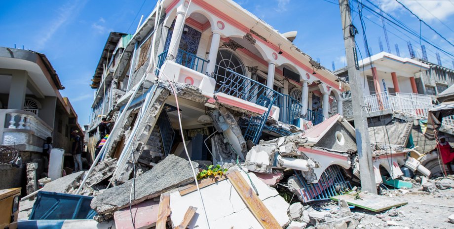 гаити, землетрясение, разрушения