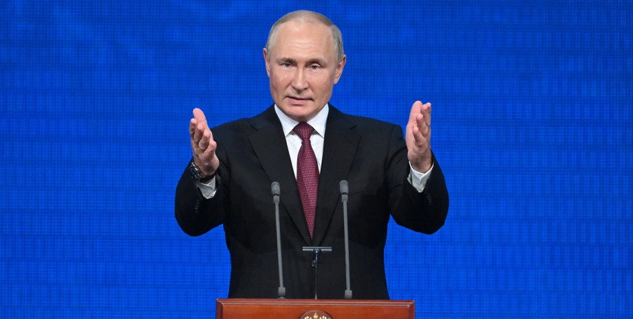 Владимир Путин, президент России, война РФ против Украины, пресс-конференция