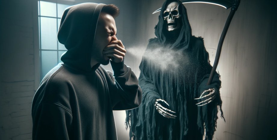 чхання смерть, чоловік