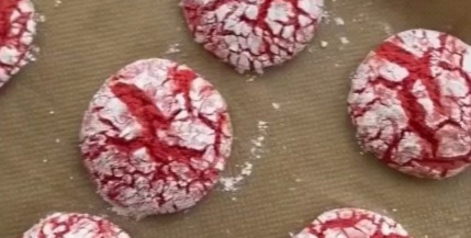 печенье красный бархат печенье красный бархат