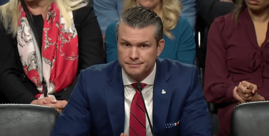 Піт Гегсет обраний Трампом на пост голови Міноборони США Піт Гегсет, кандидат Трампа, голова міністерства оборони США, голова Пентагону, телеведучий