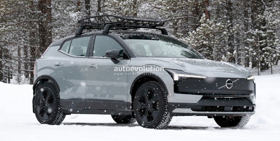 Volvo EX30 Cross Country, Volvo EX30, новый Volvo EX30, электромобиль Volvo, электромобиль Volvo, кроссовер Volvo