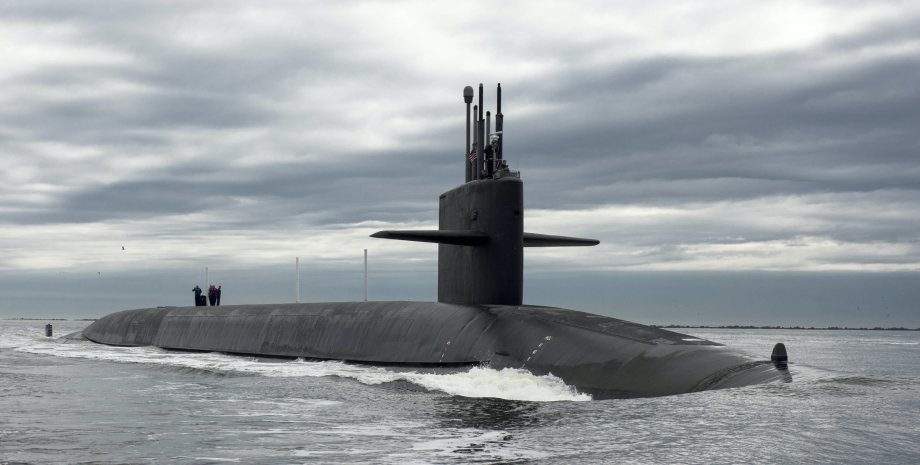 Підводний човен США "Огайо" Атомні субмарини "Огайо" наближаються до США, заявив Трамп, і вони можуть перебувати у чотирьох точках у Європі