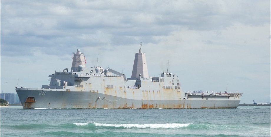 десантный корабль США, вмс сша, борьба со ржавчиной, борьба с коррозией