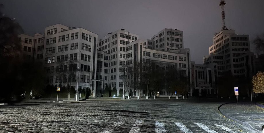 харьков без света харьков без света в центре города