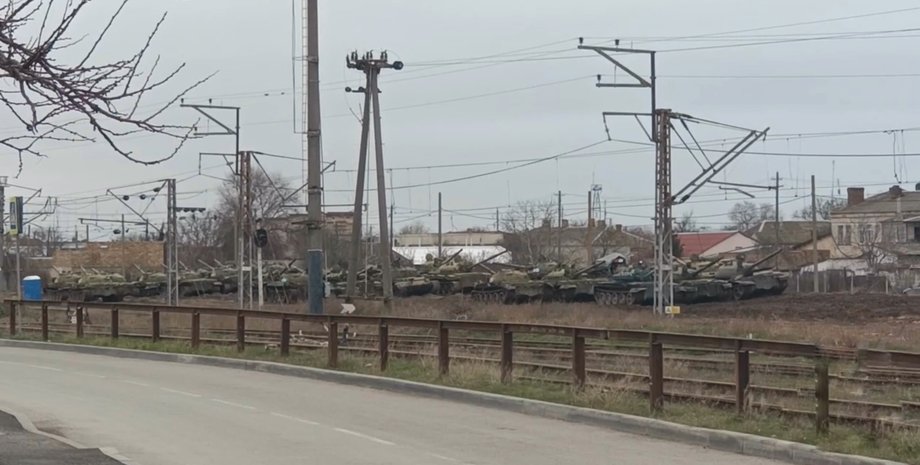 танки, Крым, оружие РФ, техника РФ