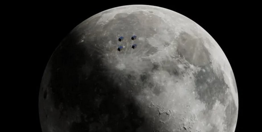 Луна спутники