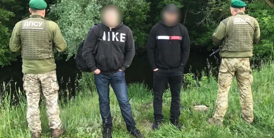 ГПСУ, граница, нелегалы, россияне,