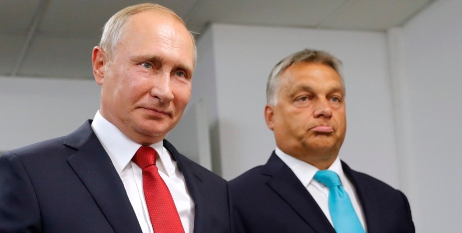 Віктор Орбан і Володимир Путін