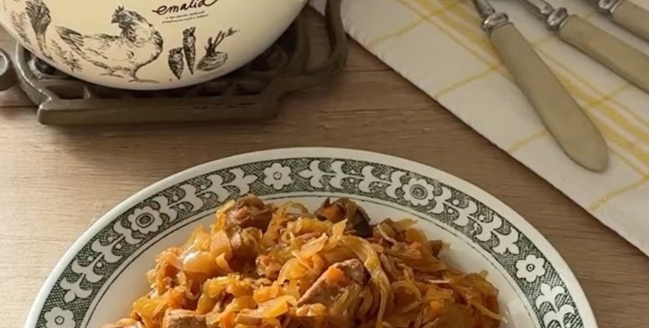 бігос із квашеної капусти, рецепти з капустою