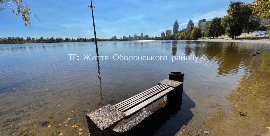 підтоплення оболоні, підвищення рівня води у дніпрі, підтоплення оболоні, підтоплення парку Наталка, підйом води у Дніпрі, підвищення рівня води у дніпрі, береги оболоні підтоплені, у дніпрі піднявся рівень води, у дніпрі піднялася вода