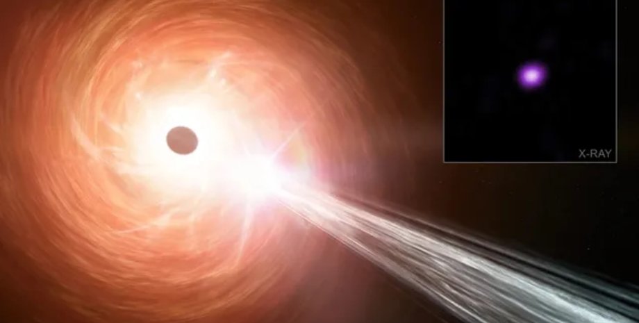 черная дыра RACS J0320-35