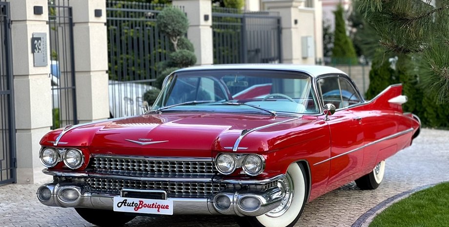 Cadillac DeVille 1959, Cadillac DeVille, купе Cadillac, Cadillac 1959