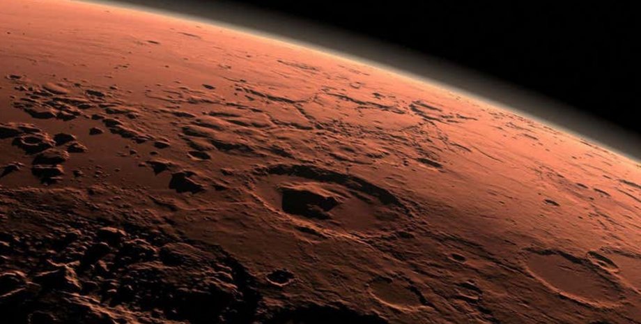 Марс кратер Гейл