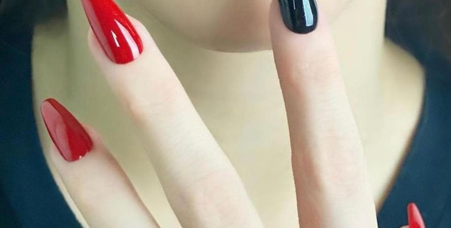 маникюр, хеллоуин 2022, маникюр для хэловина, тренды маникюра, модный маникюр, идеальный маникюр, красный маникюр