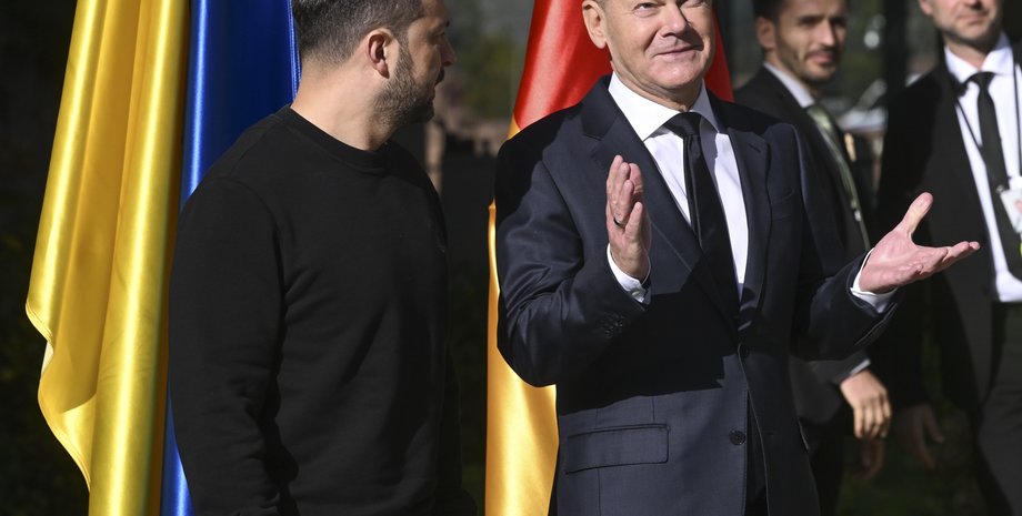 володимир зеленський, олаф шольц