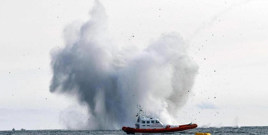 Падение самолета / Фото: ANSA