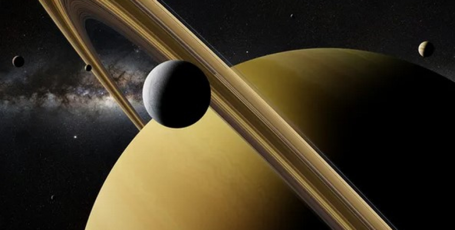 Сатурн спутники
