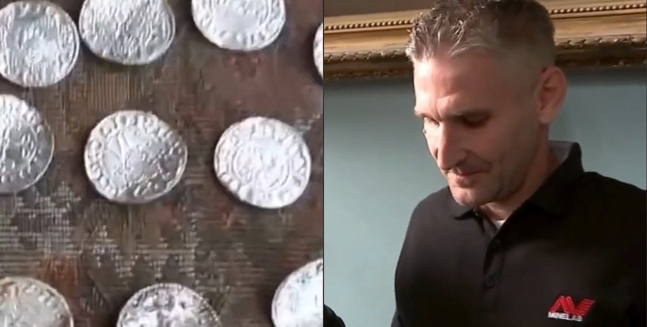 Редкие монеты, древние монеты, деньги, старые деньги, клад, клад в земле, охотники за сокровищами,