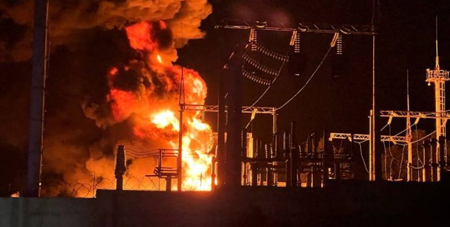 дроны атаковали подстанцию в Красноперекопске