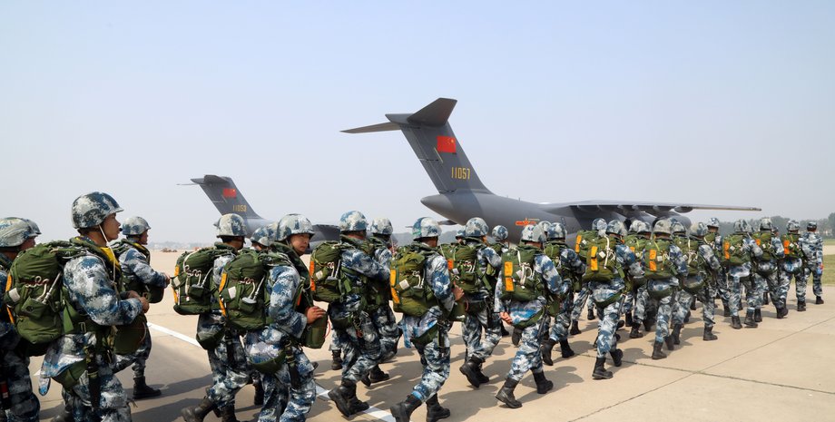 десант наок, китайські морпіхи