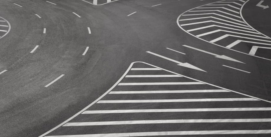 дорога, розмітка, фото