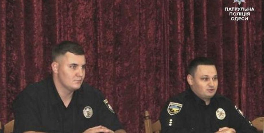 Юрий Рыбак (слева) / Фото: facebook.com/odesapolice