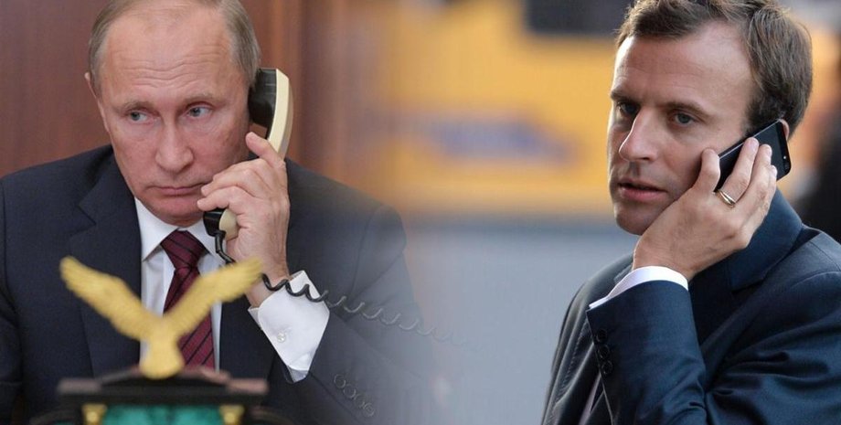 Володимир Путін, Емманюель Макрон