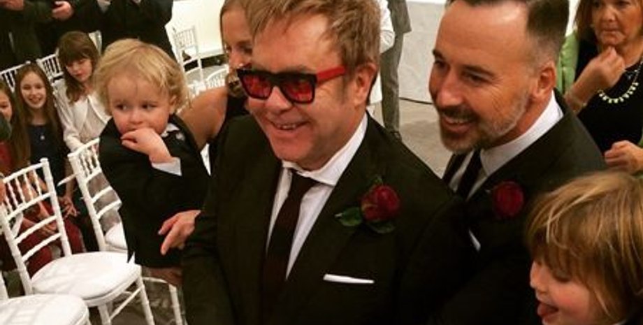 Элтон Джон и Дэвид Ферниш / Фото: Instagram