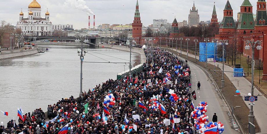 Митинг у стен Кремля в Москве / Фото: ТАСС