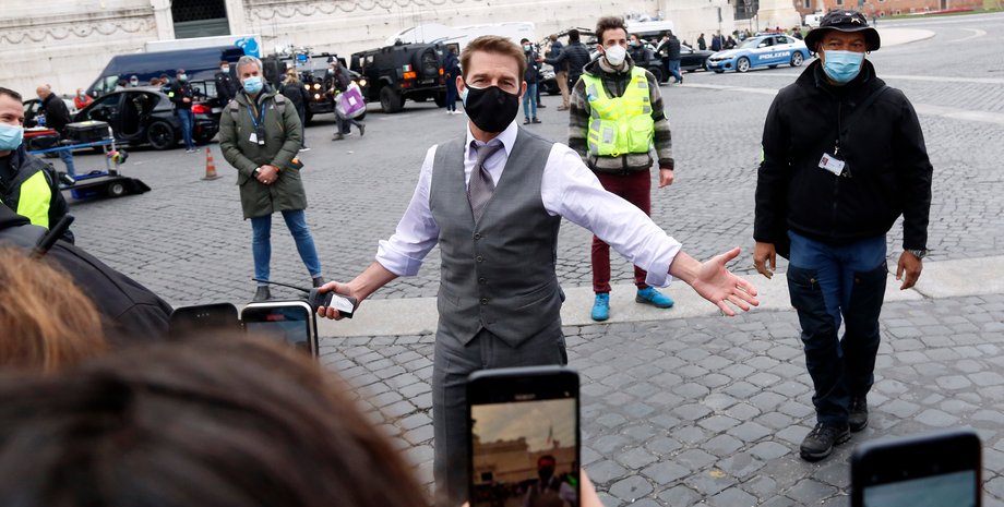 Том Круз, съемки, поклонники