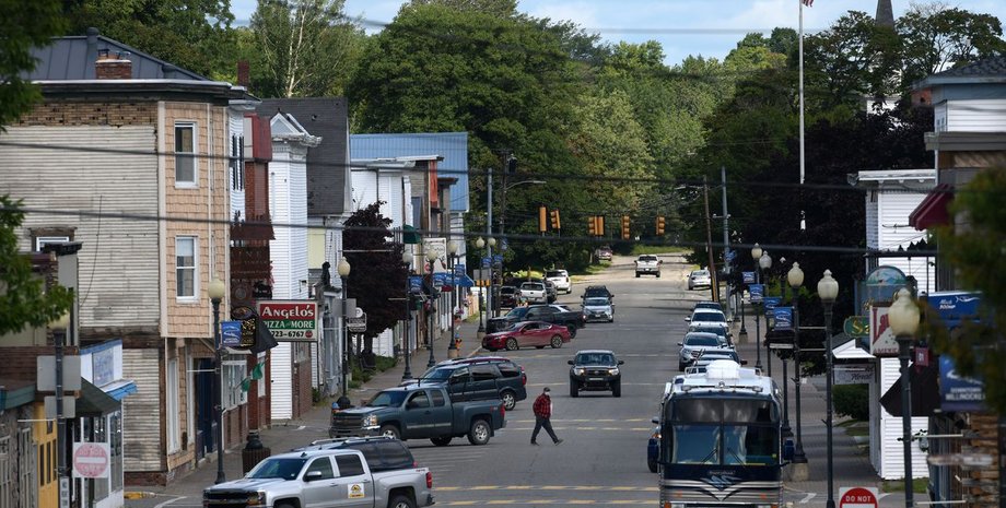 Миллинокет городок в США