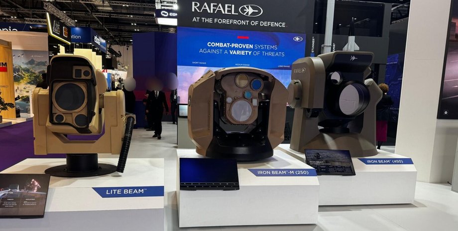 Лазерное оружие Lite Beam, Iron Beam-M, Iron Beam 450 на выставке DSEI 2025