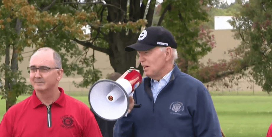 Джо Байден, президент США, страйк, Мічиган