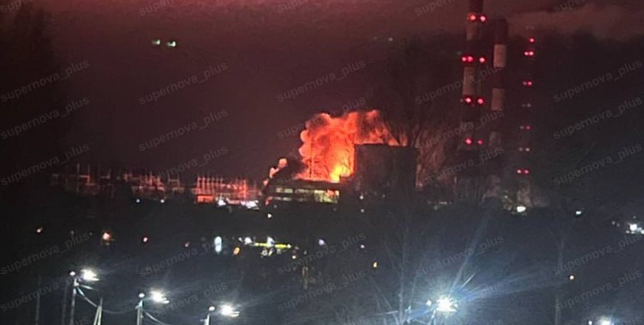 БПЛА вдарили по ГРЕС у Волгорєченську Дрони атакували ГРЕС у Волгорєченську Костромскої області РФ