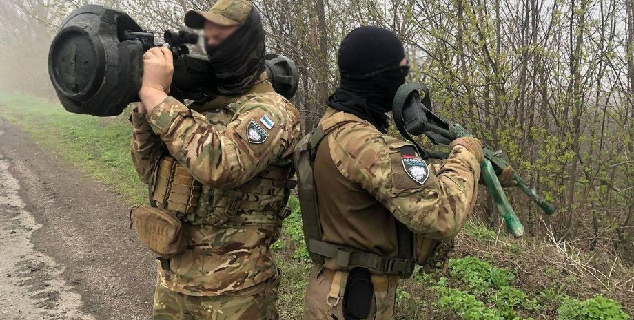 Российские добровольцы в NLAW, гранатомет,