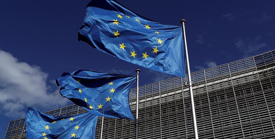 Флаг, Евросоюз, ЕС, Европа, Испания, война в Украине