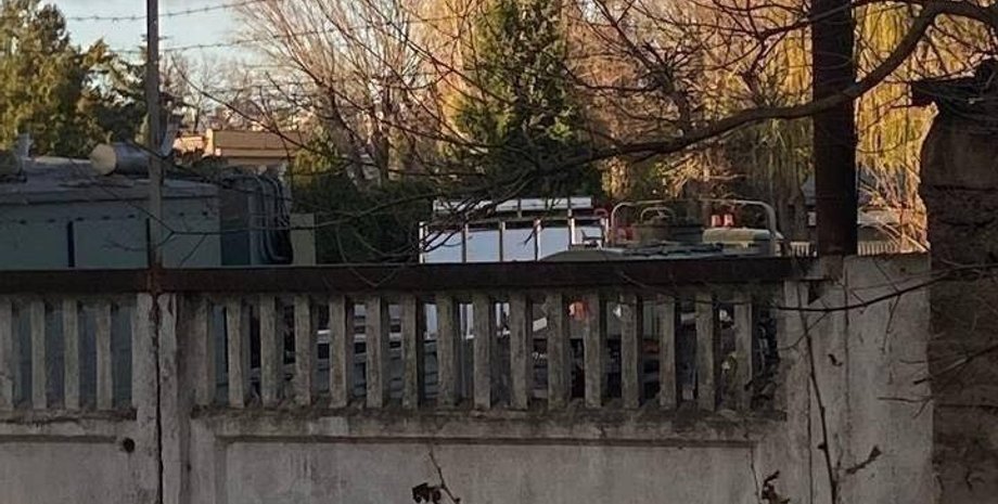 Феодосія, Крим, військова частина ЗС РФ