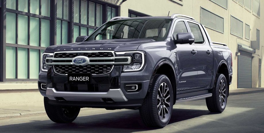 Ford Ranger 2023, Ford Ranger, новый Ford Ranger, пикап Ford, Ford Ranger Platinum, форд рейнджер 2023