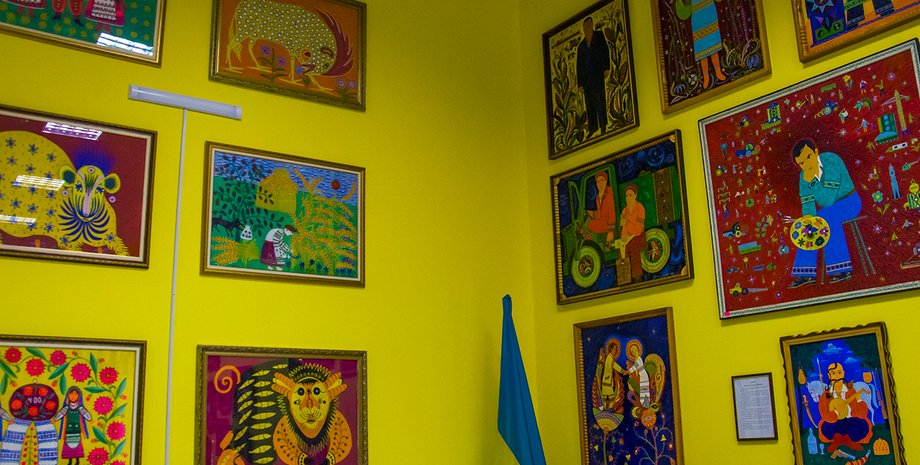 иванков, музей марии примаченко, картины марии примаченко, художница мария примаченко