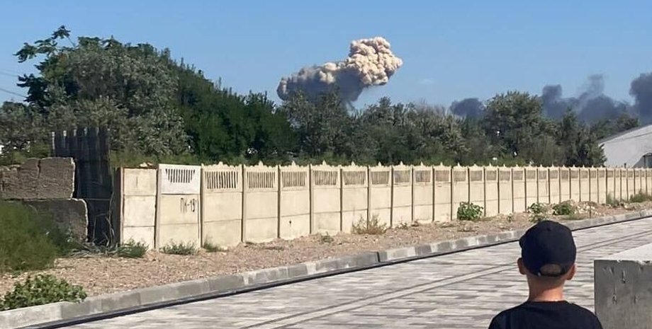 Взрывы на Крымском полуострове