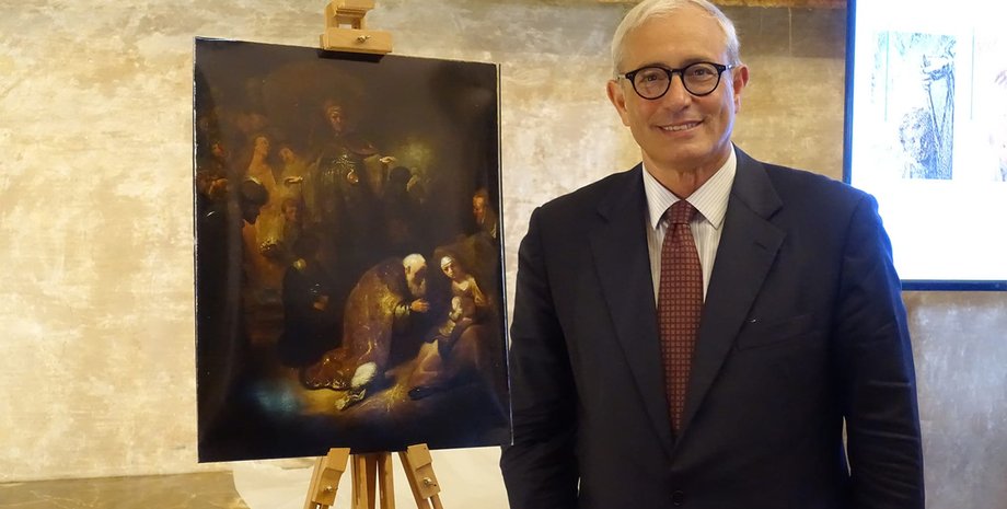 поклонение волхвов, рембрандт, потерянная картина