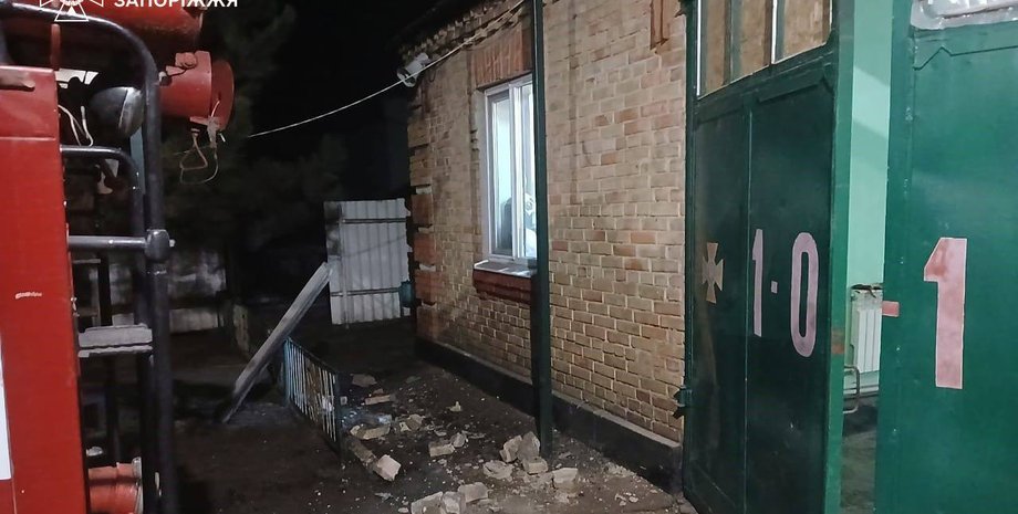 Наслідки нічної атаки у Запорізькій області