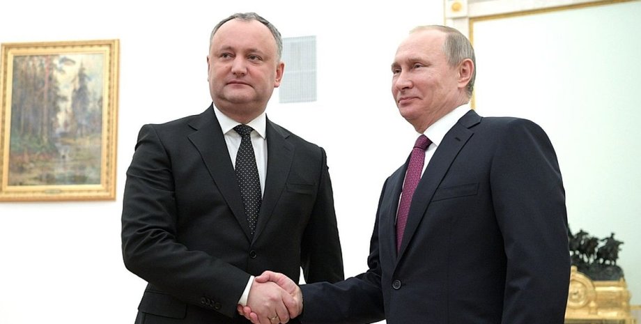 Игорь Додон и Владимир Путин / Фото: kremlin.ru