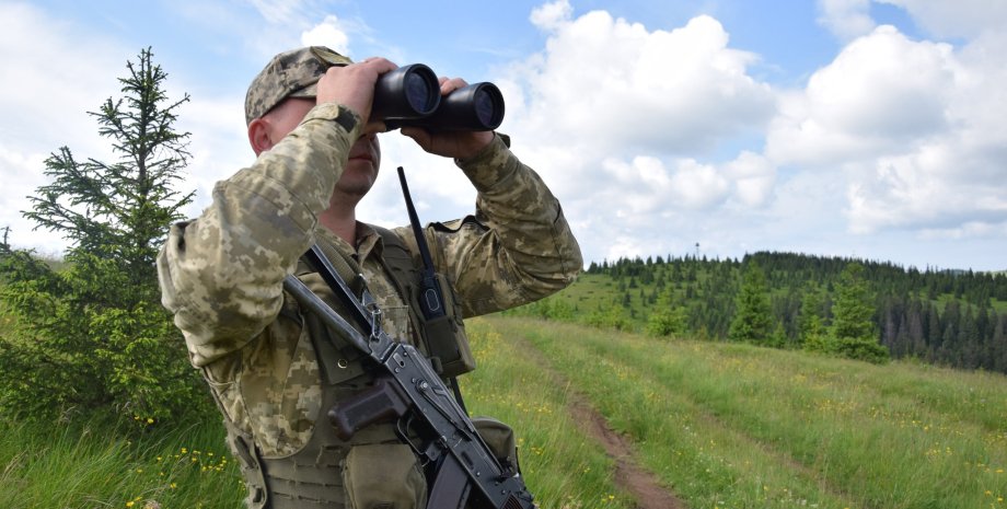Пограничник Изображение украинского пограничника