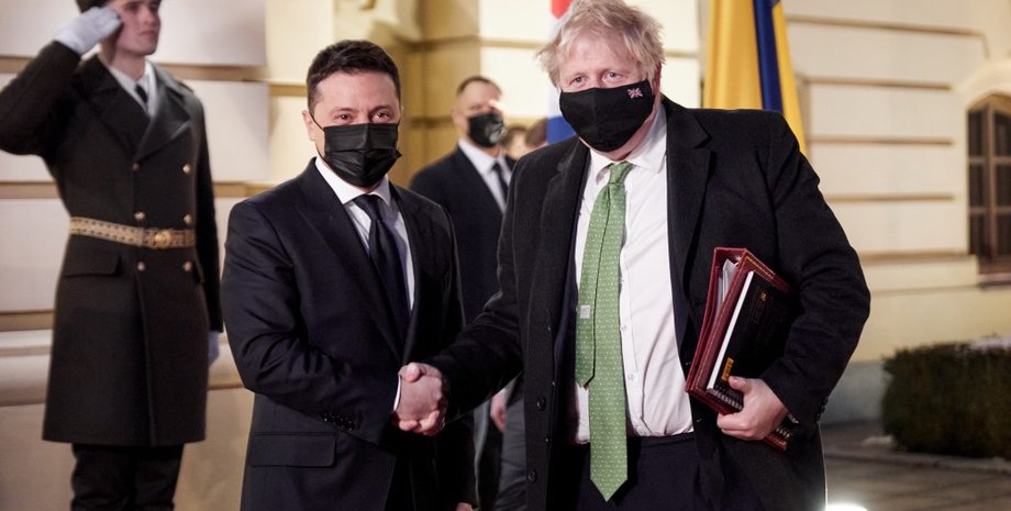 Володимир Зеленський, Борис Джонсон, Борис Джонсон Україна, Борис Джонсон переговори