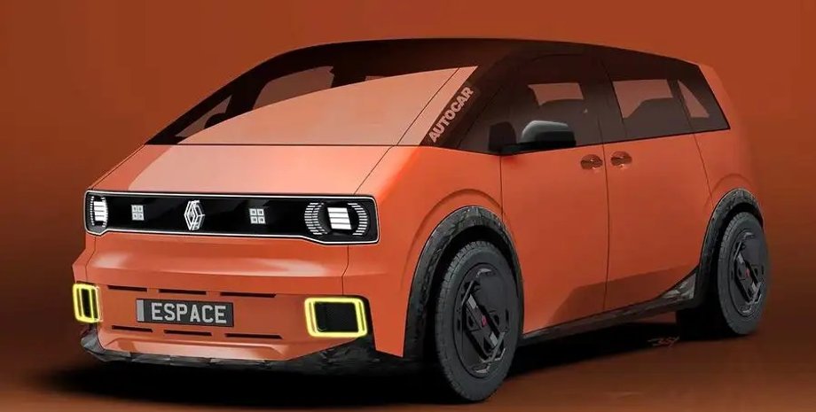 Renault Espace, новый Renault Espace, электромобиль Renault, минивэн Renault